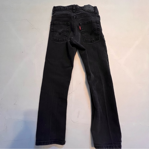 Boys black Levi’s 511 slim jeans size 7 regular - Picture 2 of 7